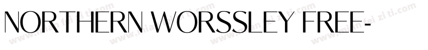 Northern Worssley Free字体转换